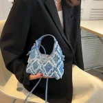 accessoire mode sac à main en jean