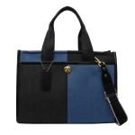 sac en jean noir bleu bandoulière