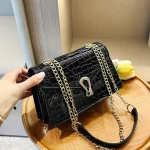 accessoire mode sac à main en cuir noir