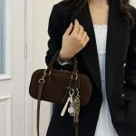 accessoire de mode sac à main en daim