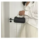 pochette de soirée élégante noire