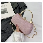 sac rose élégant pour soirée glamour