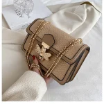 sac à main en cuir luxe doré