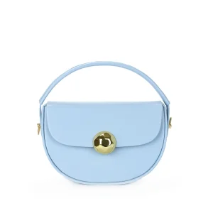 Mini sac à main bleu design moderne