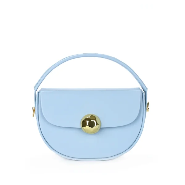 Mini sac à main bleu design moderne