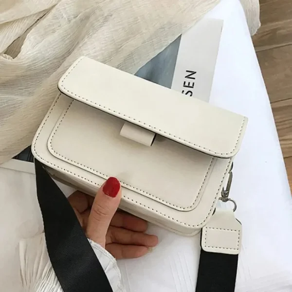 sac bandoulière blanc décontracté