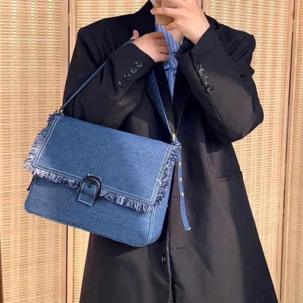 sac à main en jean style décontracté