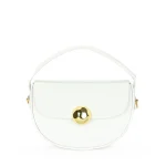 mini sac à main blanc design moderne