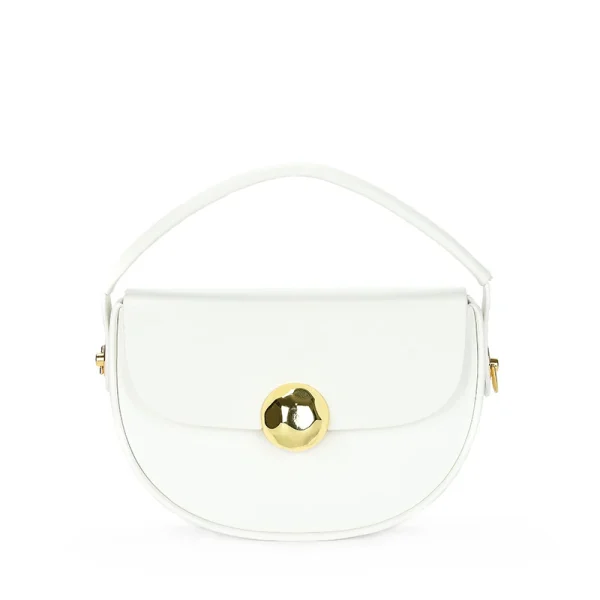 mini sac à main blanc design moderne