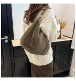 sac épaule marron confortable