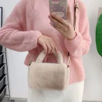 sac fourrure amovible mode